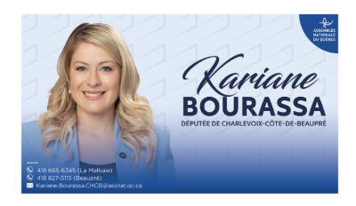 Logo Députée Kariane Bourassa, CAQ